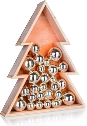 Božično drevesce s 15 LED, višina 38 cm GRUNDIG