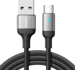 USB‑A na Micro USB kabel 2 m 2,4 A Joyroom črn