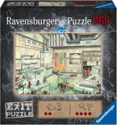 Ravensburger sestavljanka Exit: laboratorij 368 kosov