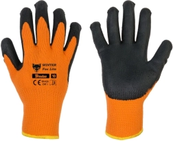 Zimske delovne rokavice WINTER FOX LITE, lateks, velikost 11 (XXL)
