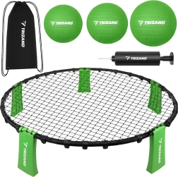 Trizand roundnet – mini odbojkarski set 90 cm s 3 žogami in tlačilko