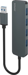 Savio 4‑portni USB razdelilnik 3.1 Gen 1 (USB‑A)