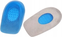 Geljaste pete z tekstilnim oblazinjenjem velikost L - modre
