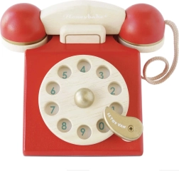 Leseni retro telefon za otroke Le Toy Van
