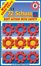 Caps for toy guns – 8-shot ring