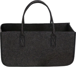 Felt firewood bag 50 × 25 × 25 cm, anthracite