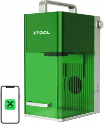 prenosni laserski gravirnik 2 v 1 XTOOL F1, mint zelena