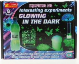 Zanimivi poskusi s svetljenjem v temi za otroke