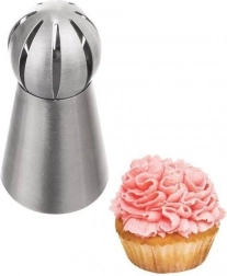 Cukrarska dekorativna nastavka twist iz mehke nerjaveče jeklo