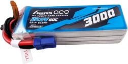 LiPo baterija Gens Ace 3000mAh 22,2V 60C z EC5 priključkom