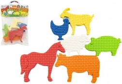 Pene nalepke za vodo Naša farma – 6 kosov