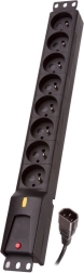PDU Power Strip IEC 320, 8 Outlets, 3 m