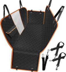 Vodoodporna avtomobilska prevleka PETSI za zadnje sedeže za pse, univerzalna velikost