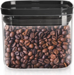 Kvadratna shranjevalna posoda s pokrovom in silikonskim tesnilom 700 ml