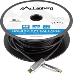 Optični HDMI kabel 50m Lanberg