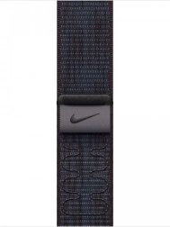 Športni trak Nike v črno-modri barvi za 42 mm ohišje