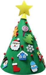 DA63 FILT Božično drevo 50x70 DIY