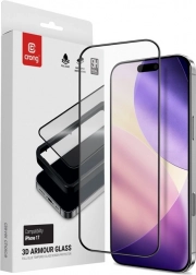 3D zaščitno steklo Armour za iPhone 17 z namestitvenim okvirjem