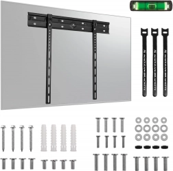 Ultraploščni stenski nosilec za TV Maclean MC-123, VESA 600 × 400, 80 kg