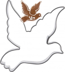 Nerjavno jeklen kalup za izrezovanje golobice 6 cm