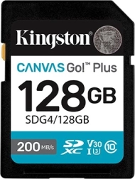 Pomnilniška kartica SD 128 GB Kingston Canvas Go Plus