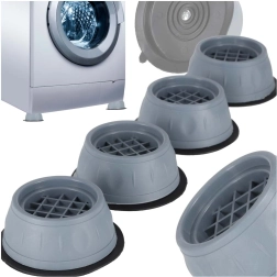 Antivibracijske in protizdrsne podloge za pod pralni in pomivalni stroj, komplet 4 kos