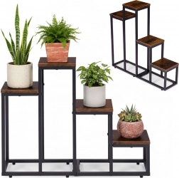 Stojalo za rože Loft s 4 policami ModernHome