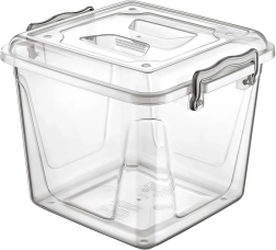 Nizek kvadraten shranjevalni zaboj Multi 8,5 l