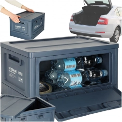 Kamp škatla - zložljiv boks 25l moder