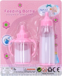 Stekleničke za punčke – komplet 2 kosa