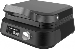 Máltec aparat za vaflje z nastavitvijo moči in LCD zaslonom 2200 W