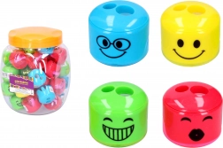 šilček za dva svinčnika z obrazom in zbiralnikom