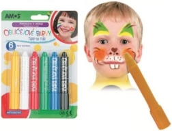 Barve za obraz v stiku – komplet 6 barv