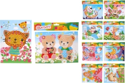 Diamantno slikanje s kamenčki 19 × 26,5 cm – mešanica motivov