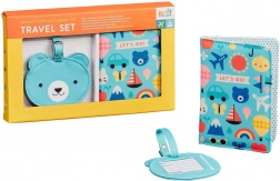 Ovitek za dokumente in imenska oznaka medvedek PETIT COLLAGE