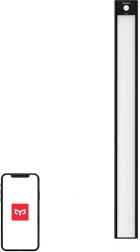 Yeelight LED svetilo za omaro 40 cm, črno, 2700 K s senzorjem gibanja