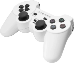 Gamepad pro PC in PlayStation 3 z vibracijami Esperanza Trooper (USB, bel/črn)
