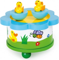 Small Foot Glasbena skrinjica z račkami