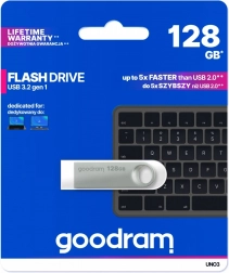 USB ključ UNO3 128GB USB 3.2 Gen1 srebrn