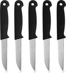 Set kuhinjskih olupnih nožev iz nerjavečega jekla, 5 kos
