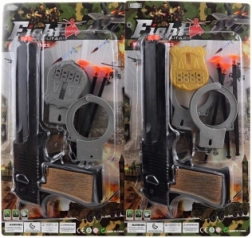 Policijski komplet za otroke s pištolo in dodatki