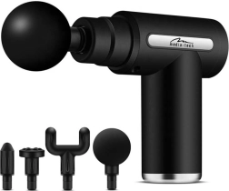 Masažna pištola s 4 nastavki