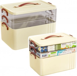 Organizator za zdravila – prostorna večnivojska domača lekarna