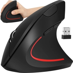 Brezžična vertikalna ergonomska miška IZOXIS