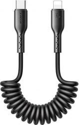 Hitronapajalni spiralni avtomobilski kabel USB‑C na Lightning 30 W 1,5 m Joyroom Easy-Travel