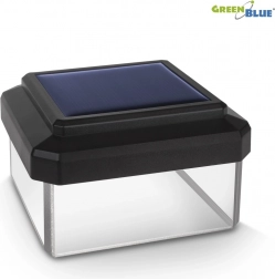 Solarna LED svetilka na stebričku 80x80 Greenblue