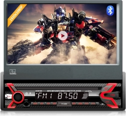 Avtoradio LCD z dotikalnim panelom RDS AC9100