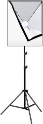 Studiova komplet Puluz Softbox 50x70 cm z stojalom in LED žarnico