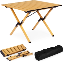 Zložljiva kamp miza 60 × 60 cm s transportno torbo MultiGarden