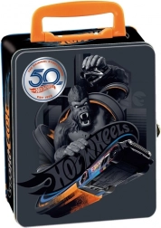 Kovinski kovček za 50 avtomobilčkov HOT WHEELS